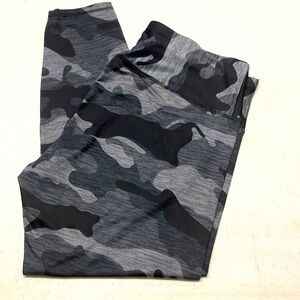RBX Black & Gray Camo Leggings